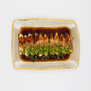 Salmon tataki